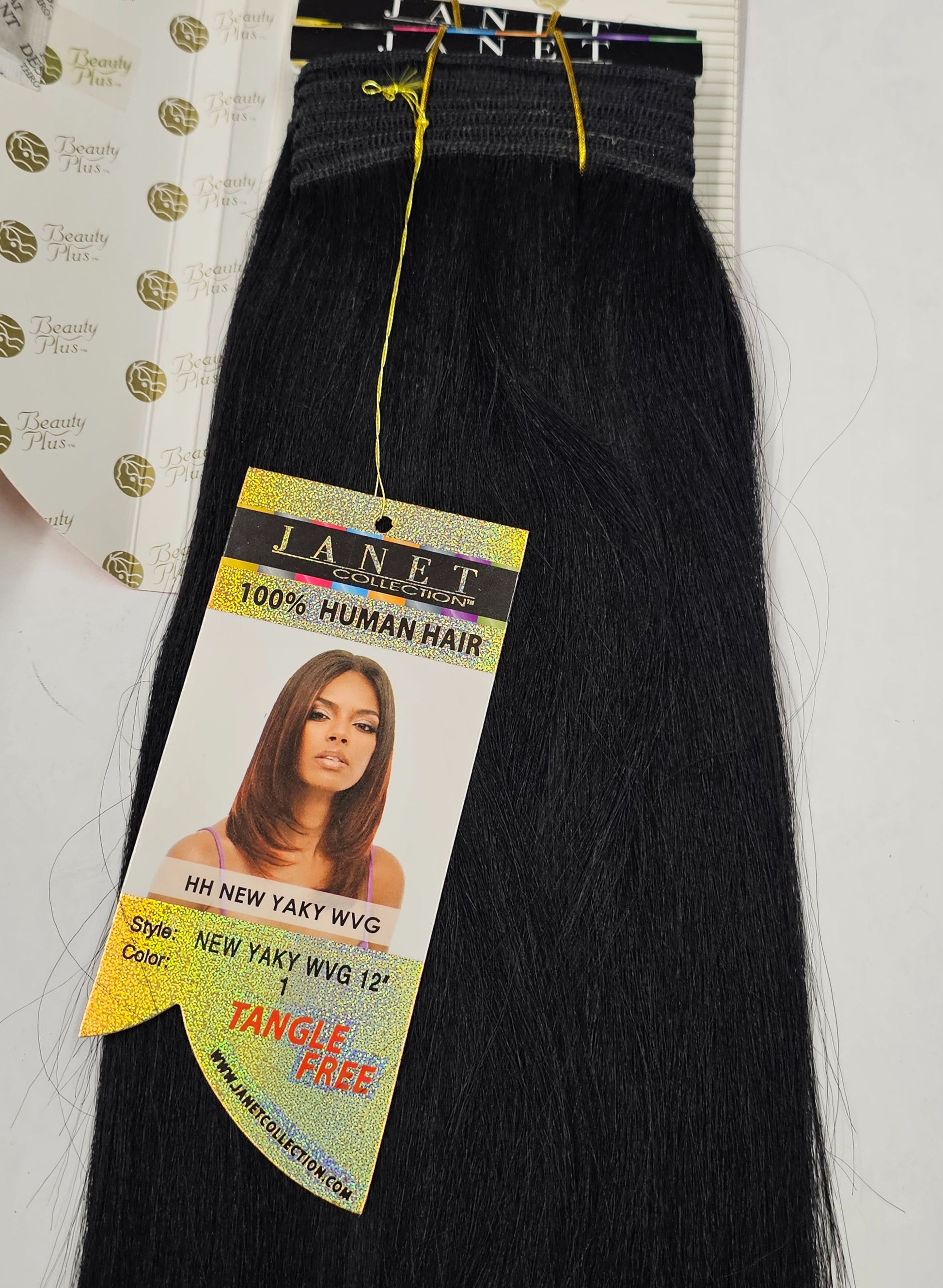 Human hair tangle-free new yaky weave straight; perm yaky sew-in weft. image 4