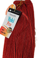 Human hair and premium blend weave straight for sew-in; weft; Yaki pro image 0