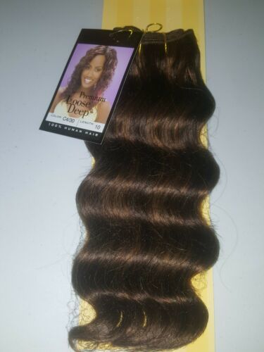 100% HUMAN HAIR WEAVE TANGLE FREE;LOOSE DEEP;CURLY; OUTRE PREMIUM;SEW-IN;WOMEN image 4