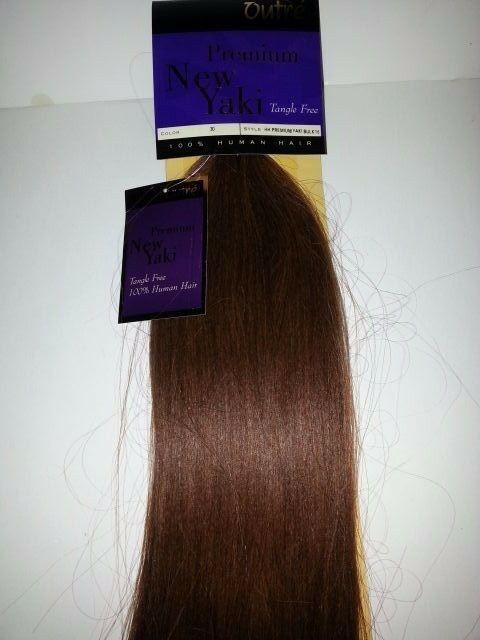 Human hair tangle-free premium new yaki bulk straight for braiding; 16inch image 0