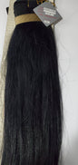Remi human hair weave tangle-free; straight sew-in weft; natural texture image 1