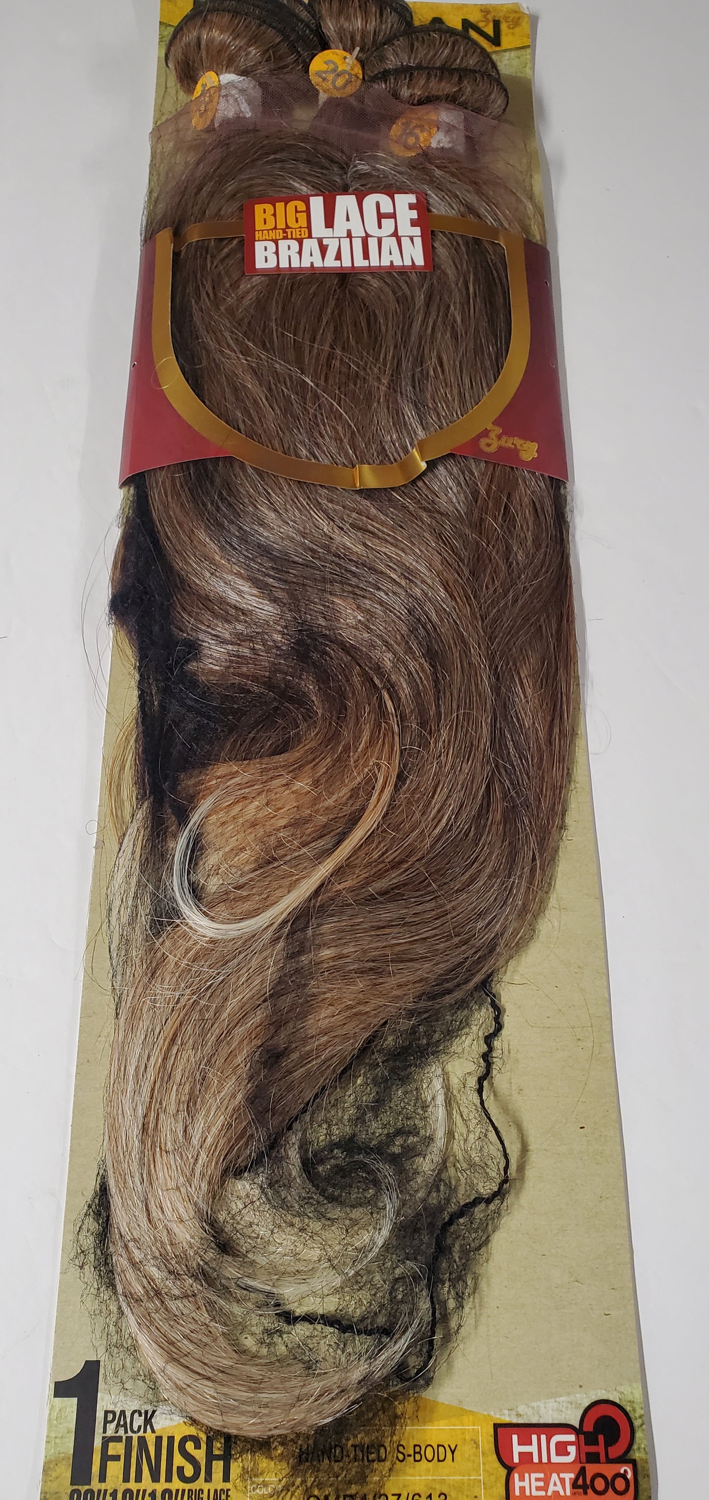 Multi length brazilian S body hair extensions; curly; wefts; sew-in; for women image 0