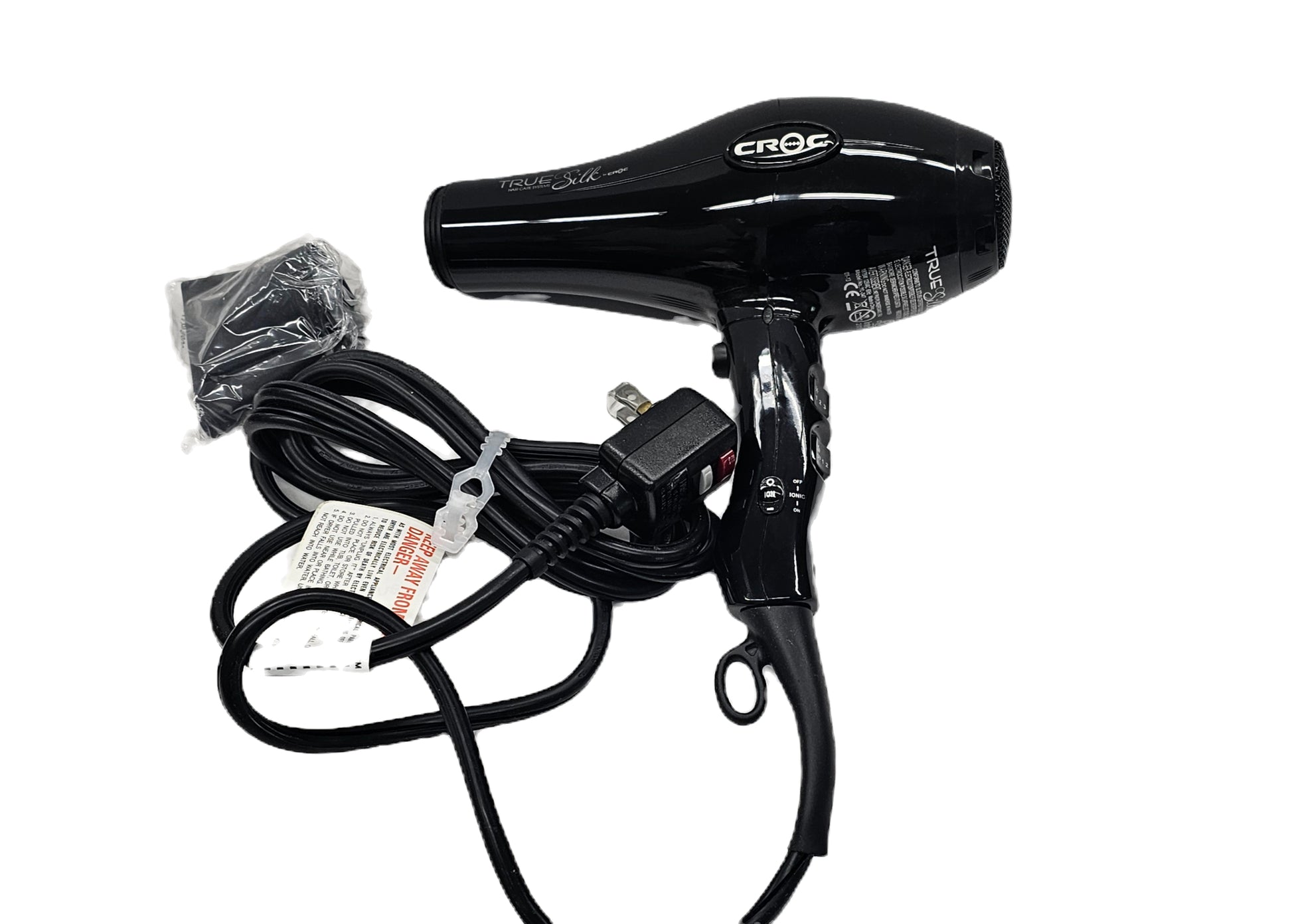 CROC - Classic True Silk Blow Dryer Black; YL-347 image 3