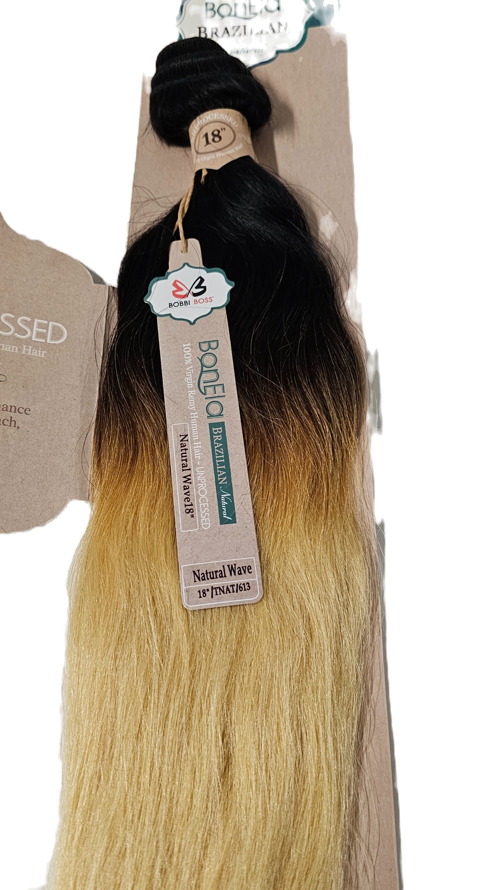 Unprocessed natural wave virgin remy human hair weave for sew-in; bundle weft image 1
