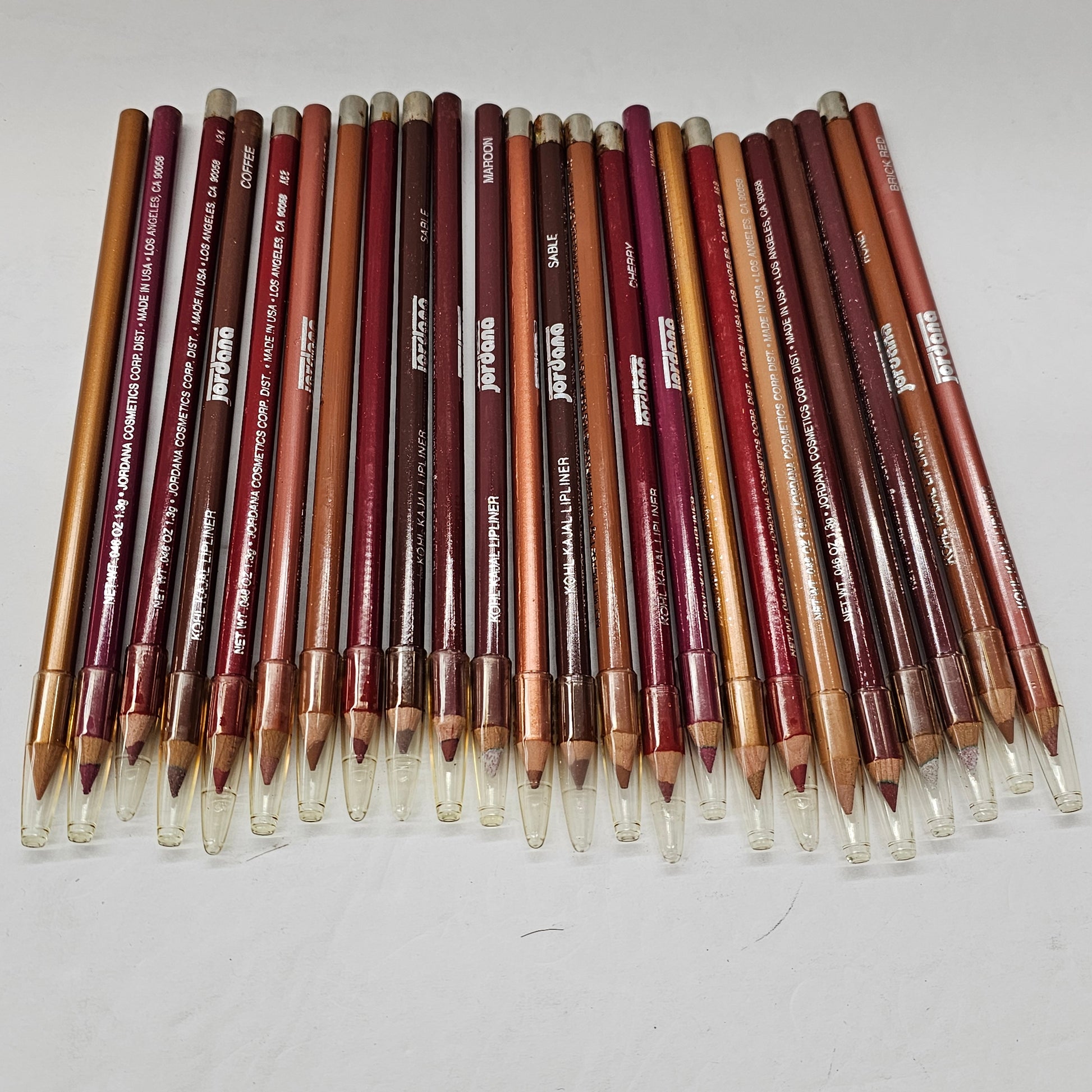 Set of 12 Kohl Kajal lipliner by Jordana; 0.40oz image 2