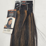 Tangle-free human hair yaky weave for sew-in, straight, wefts image 0