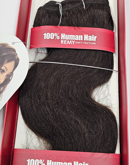 Curly human hair weave for sew-in; Vega remy body wave; soft texture; wefts. image 4