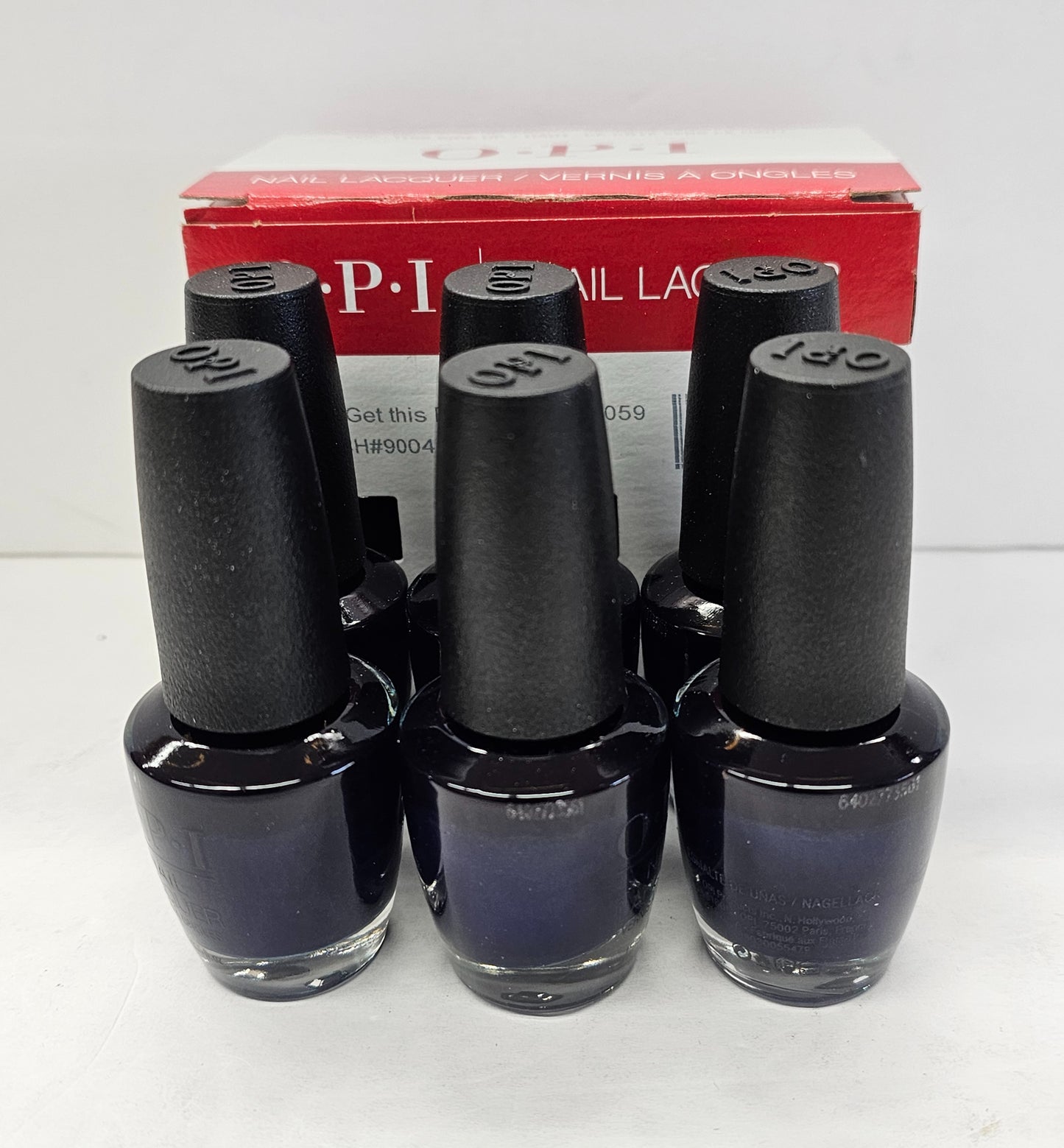 Set of 6 OPI Nail Polish, Yoga-Ta Get This Blue!, 0.5 fl oz image 1