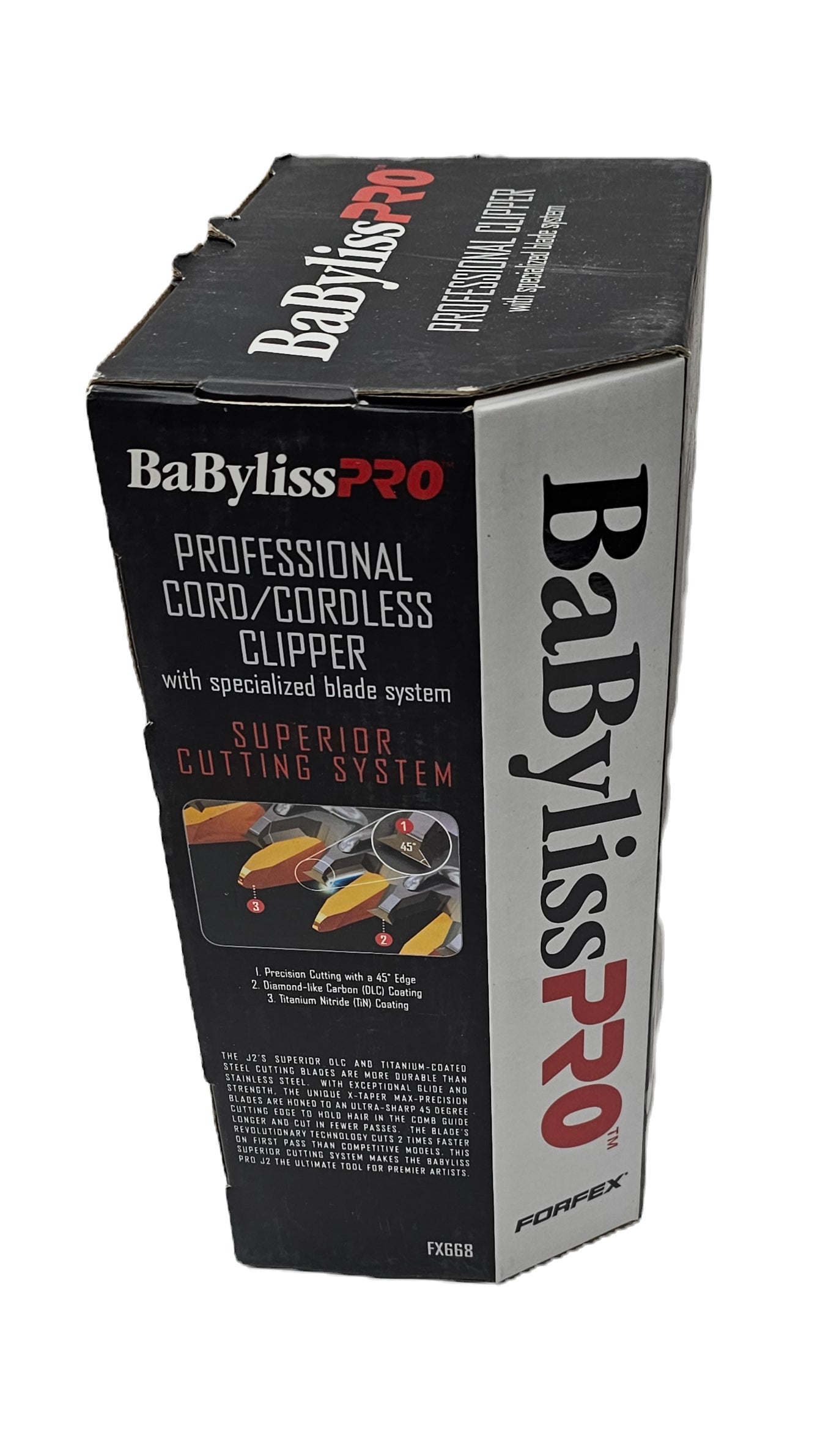 Babyliss pro cordless clipper J2; FX668 image 3