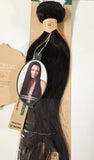 Unprocessed natural straight virgin remy human hair weave for sew-in; bundle image 0
