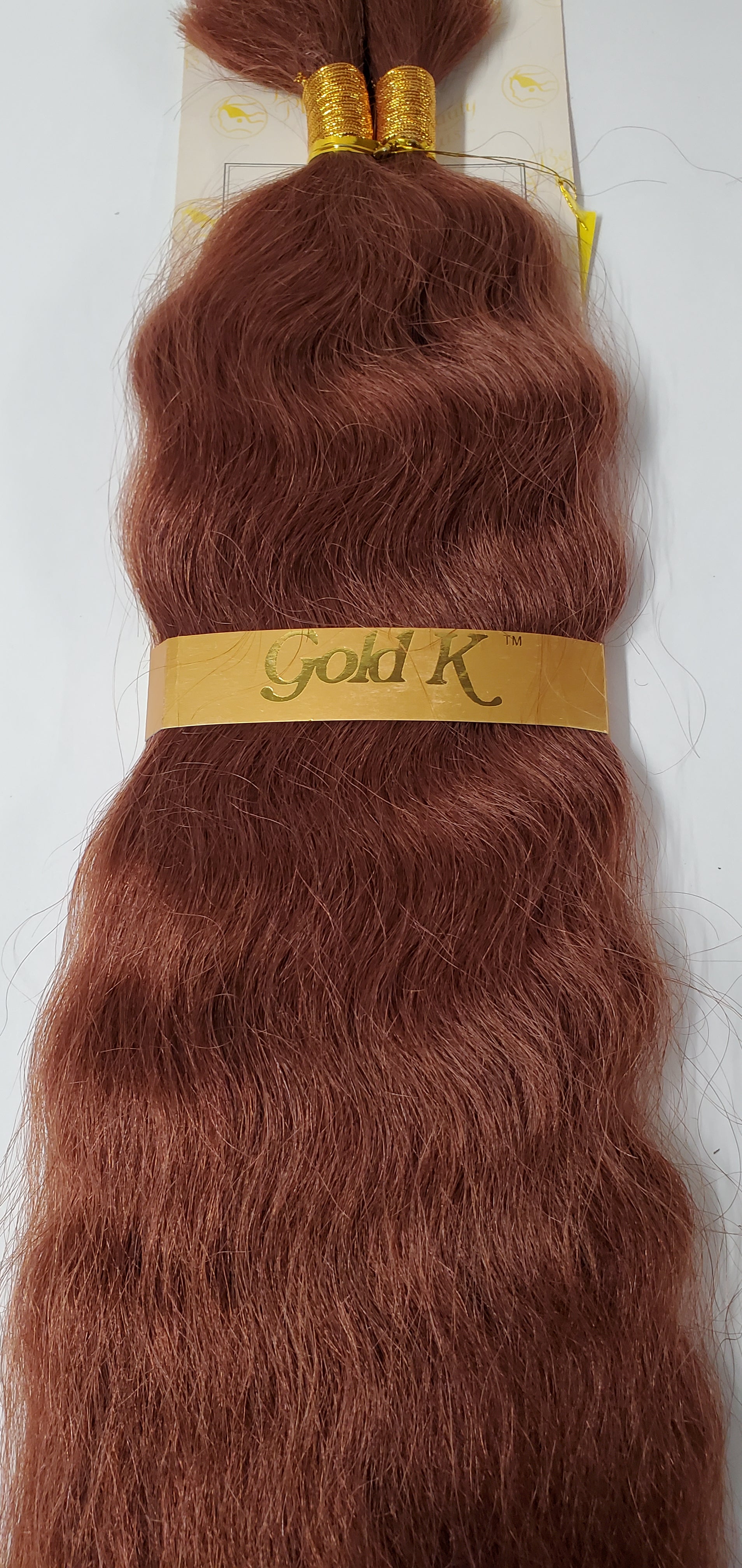 Human hair French refined super bulk tangle-free  wet and wavy for braiding; Jan image 5