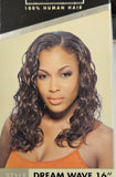 Human hair dream wave tangle-free; curly sew-in weft image 0