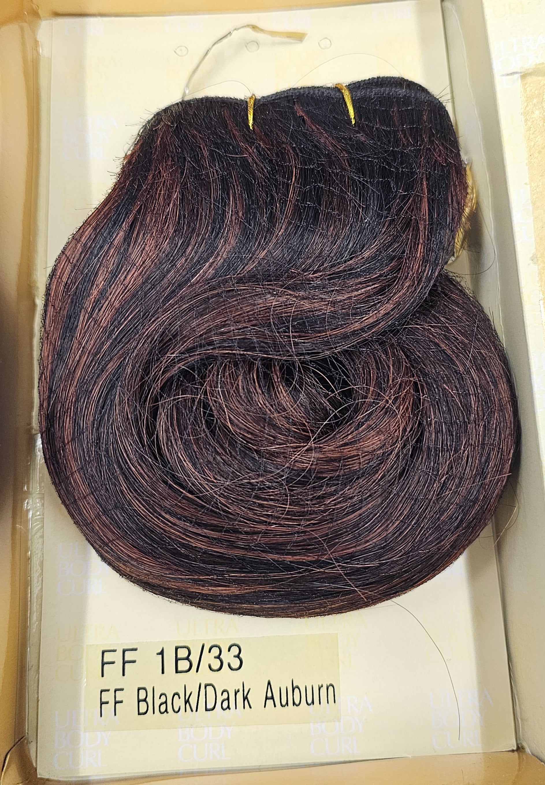 Curly human hair tangle-free weave for sew-in; Ultra body; wefts. image 3