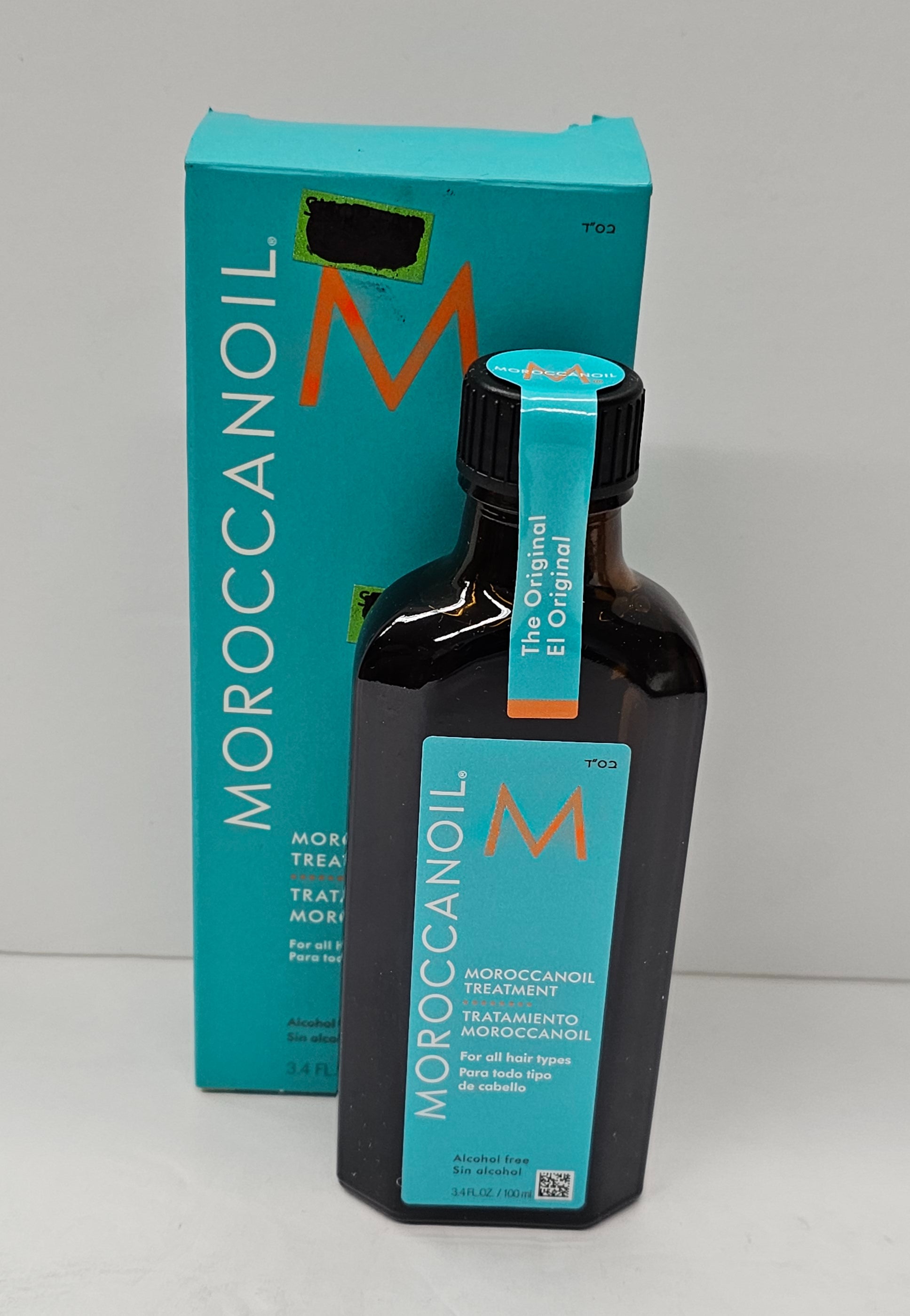 Moroccan oil treatment; alcohol free; 3.4fl.oz image 0