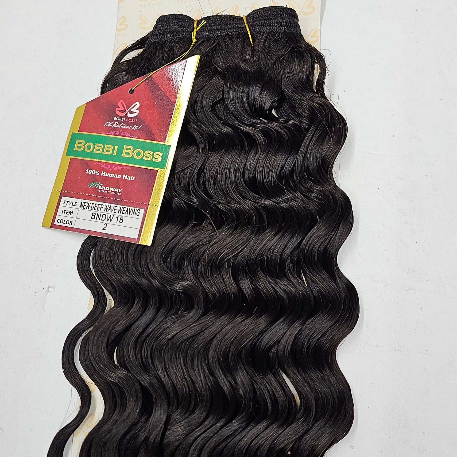 Bobbi Boss new deep weaving; curly sew-in weft image 0