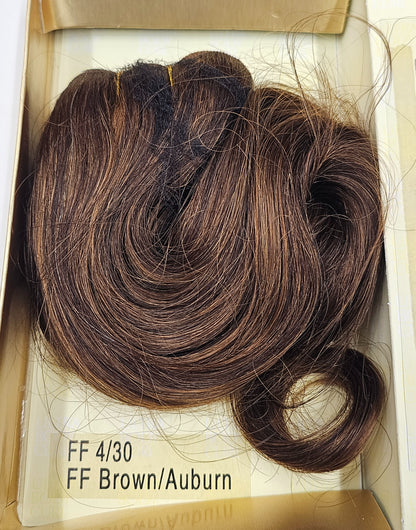 Curly human hair tangle-free weave for sew-in; Ultra body; wefts. image 6