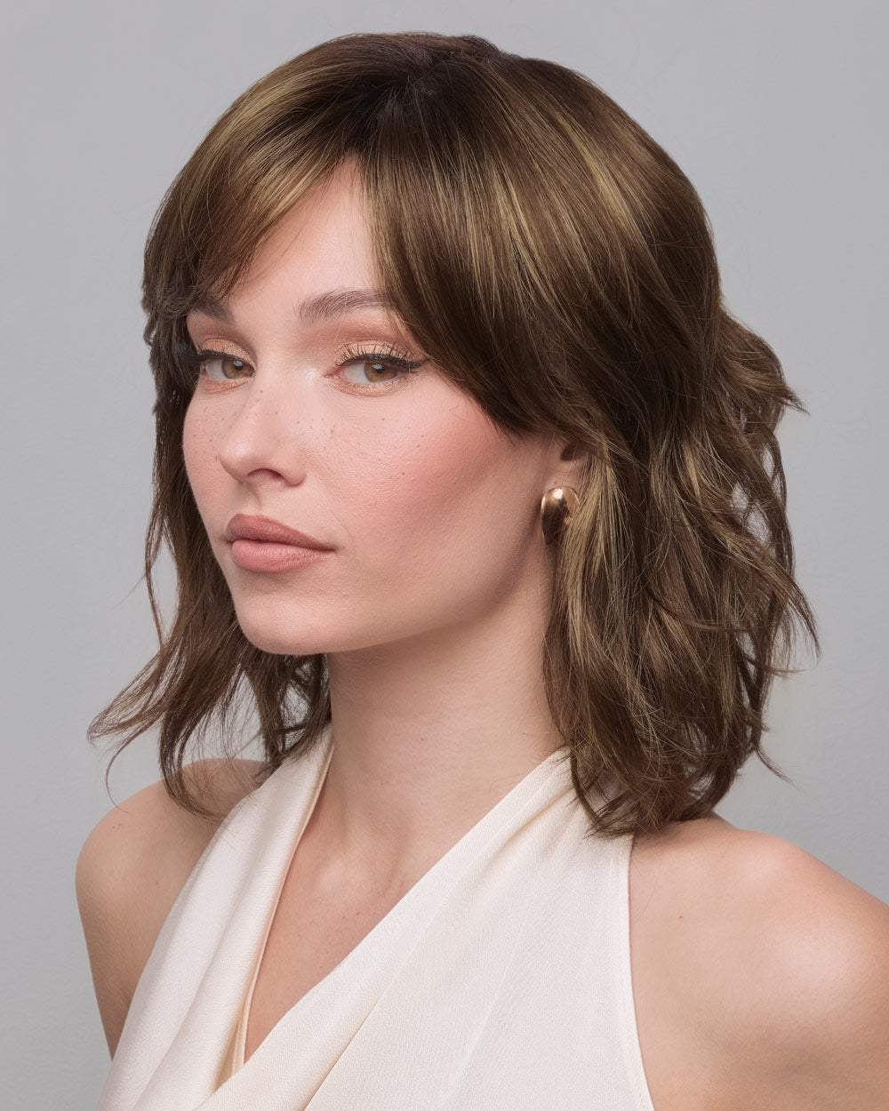 Braylen | Lace Front & Monofilament Synthetic Wig by Amore