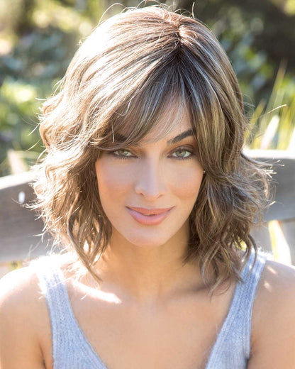 Braylen | Lace Front & Monofilament Synthetic Wig by Amore