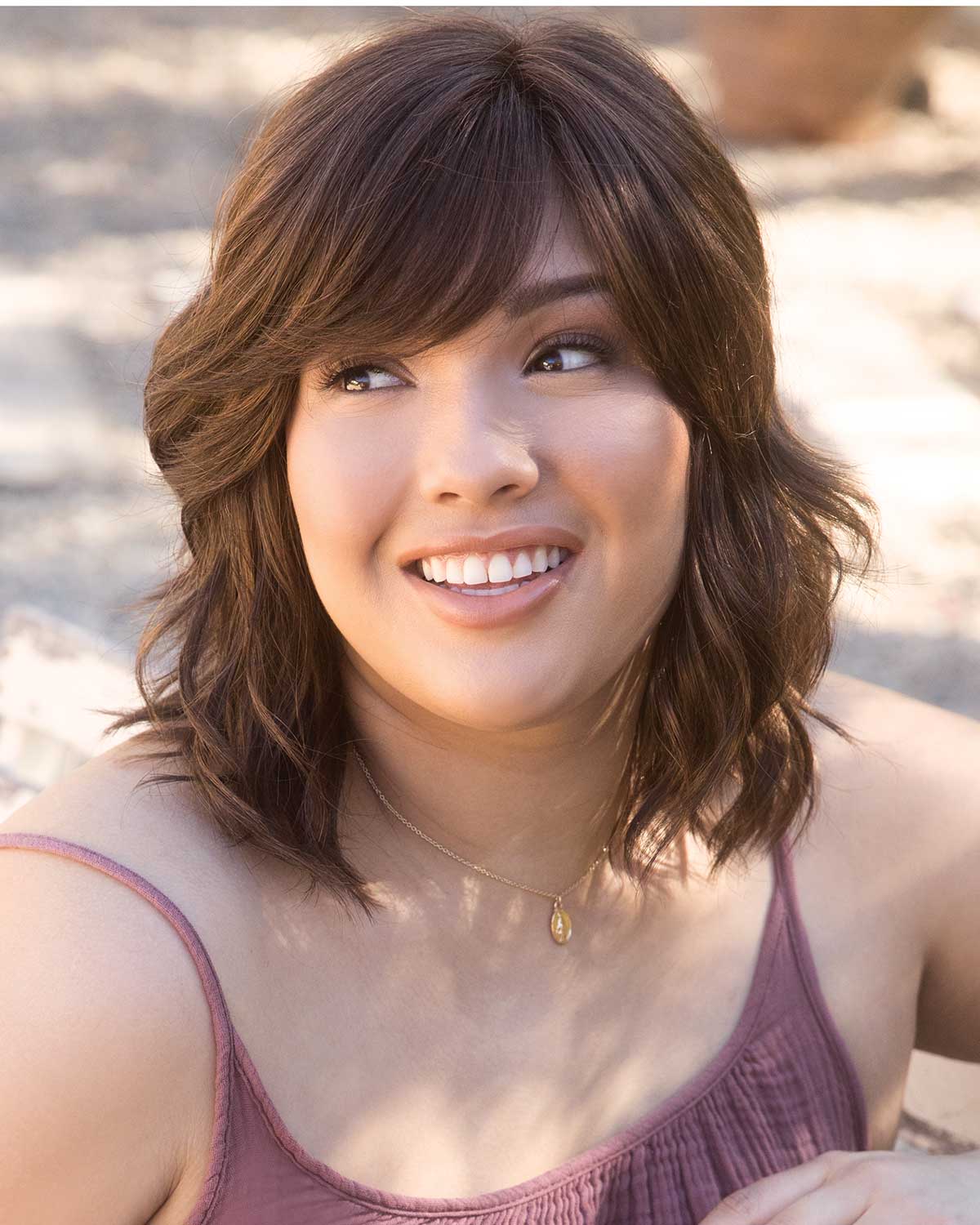 Braylen | Lace Front & Monofilament Synthetic Wig by Amore