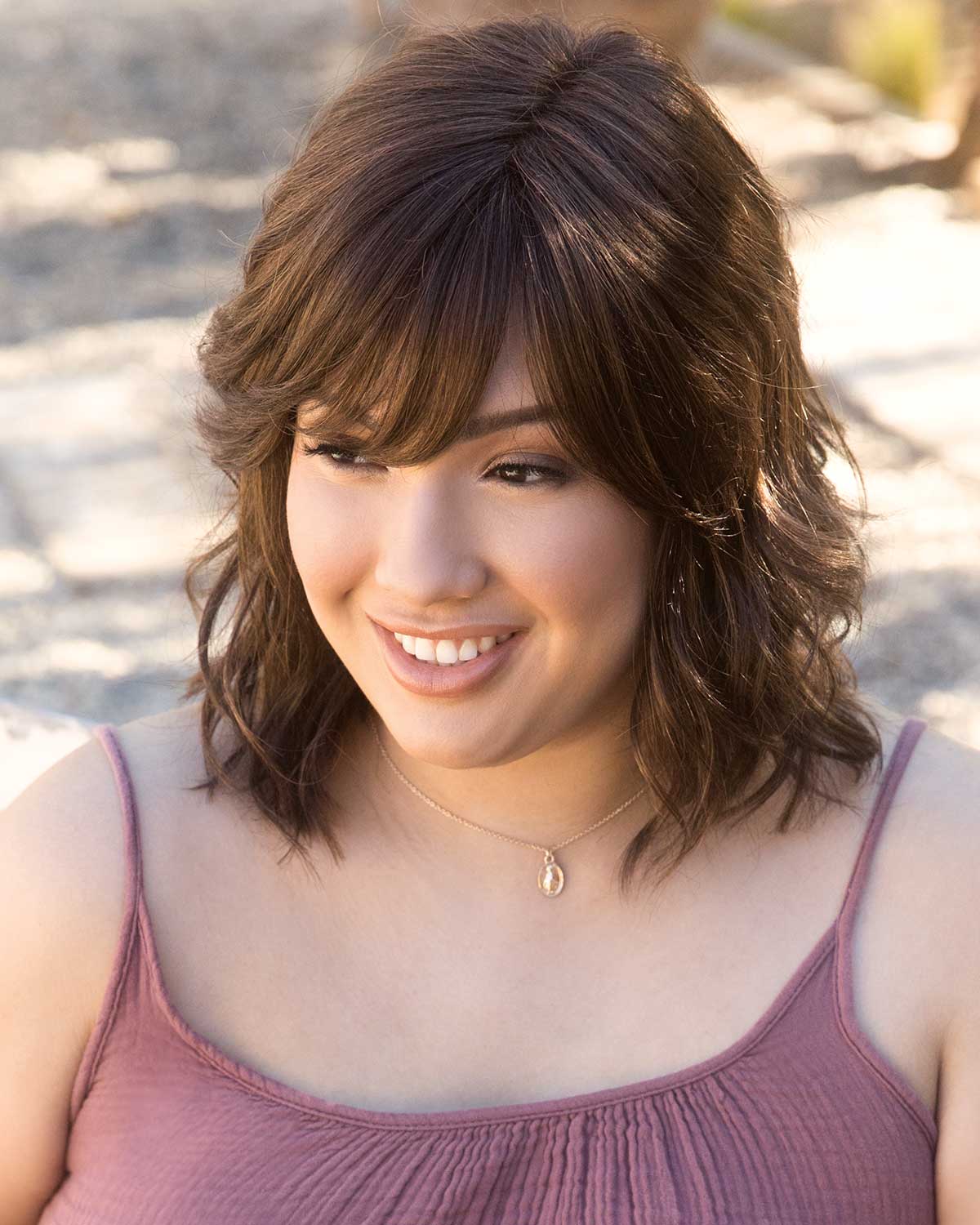 Braylen | Lace Front & Monofilament Synthetic Wig by Amore