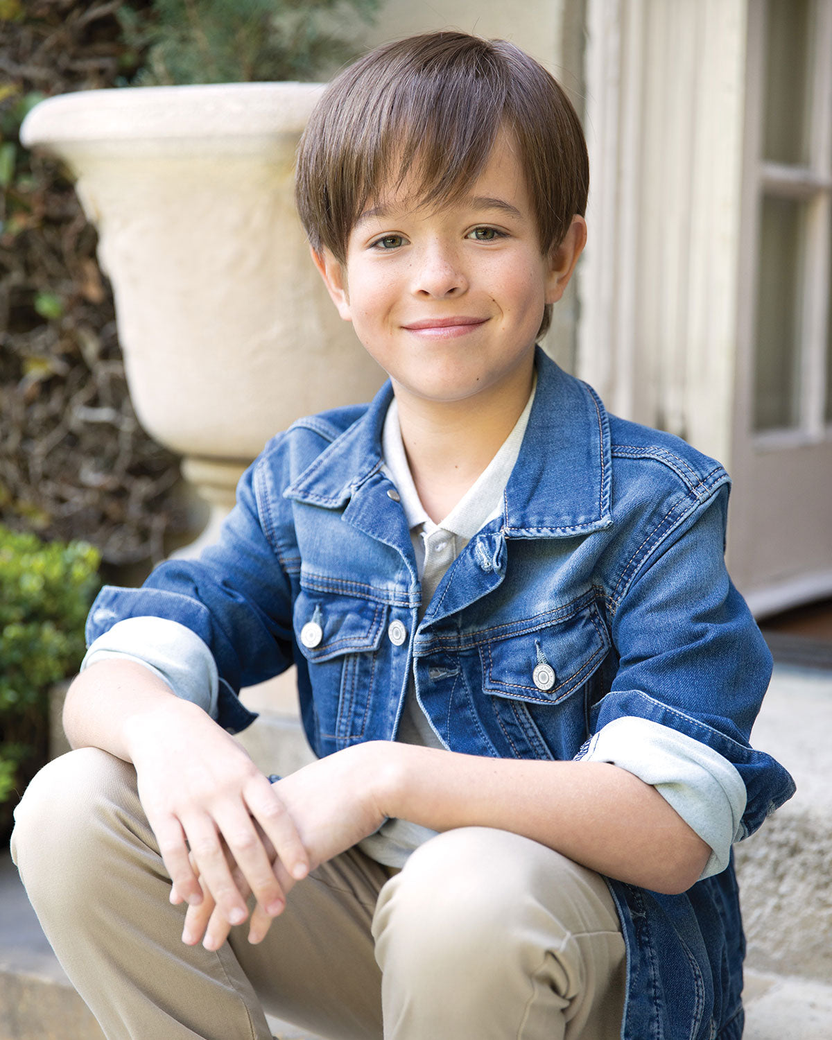 Logan | Kids Lace Front & Monofilament Top Synthetic Wig by Amore