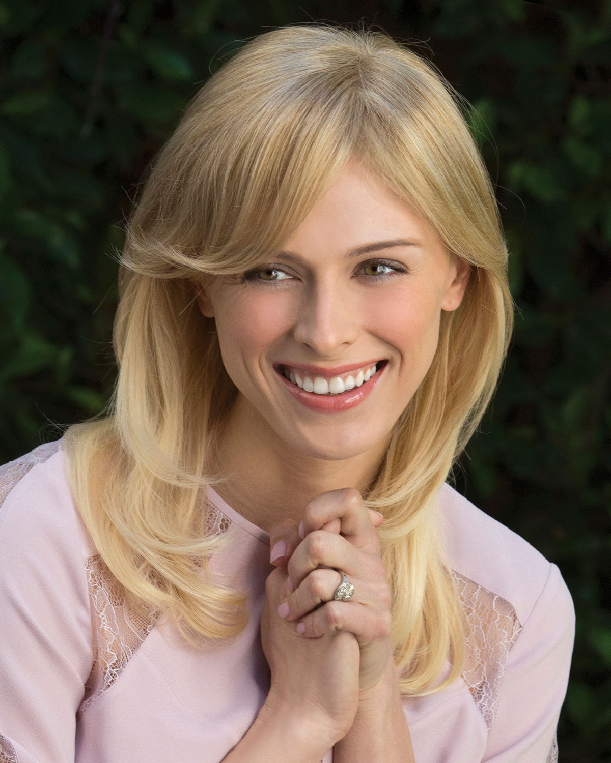 Medium Top Piece Monofilament | Synthetic Wiglet by Amore