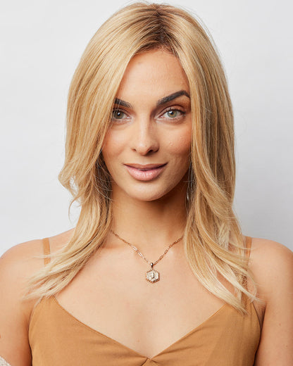 Thea | Lace Front & Monofilament Top Remy Human Hair Wig by Amore