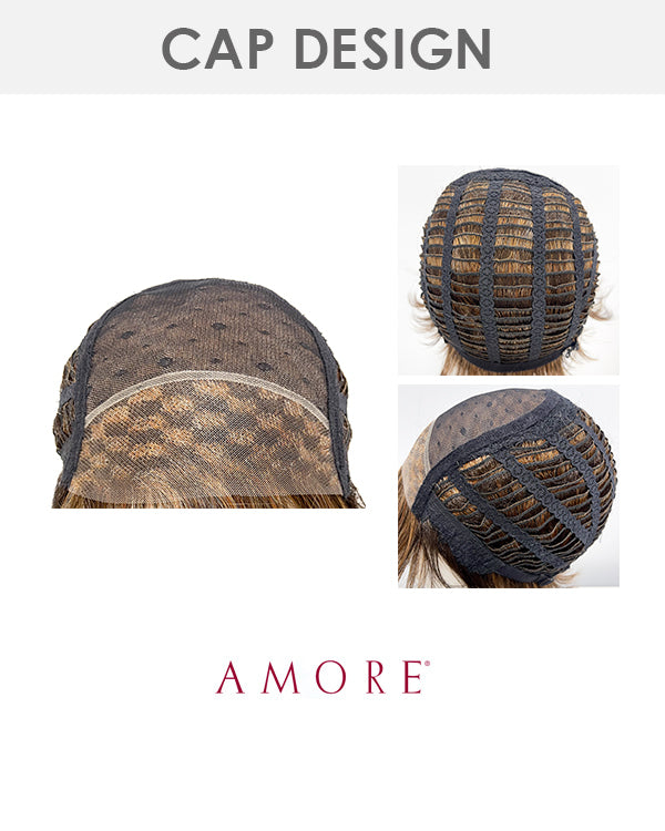 Bay (Exclusive) | Lace Front & Monofilament Top Synthetic Wig by Amore