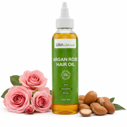 Argan Rose Hair Oil — Argan Hair Oil for Dry, Curly Hair
