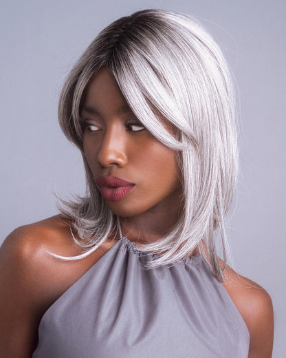 High Heat Mid Straight Topper | Monofilament Synthetic Wiglet by Alexander