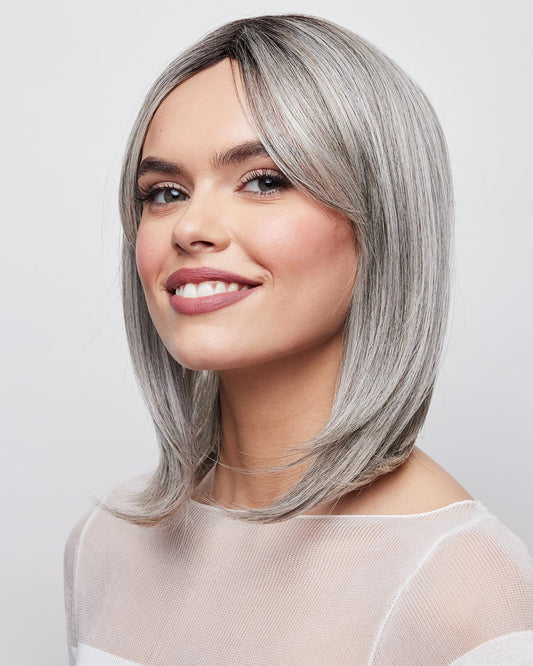 High Heat Mid Straight Topper | Monofilament Synthetic Wiglet by Alexander