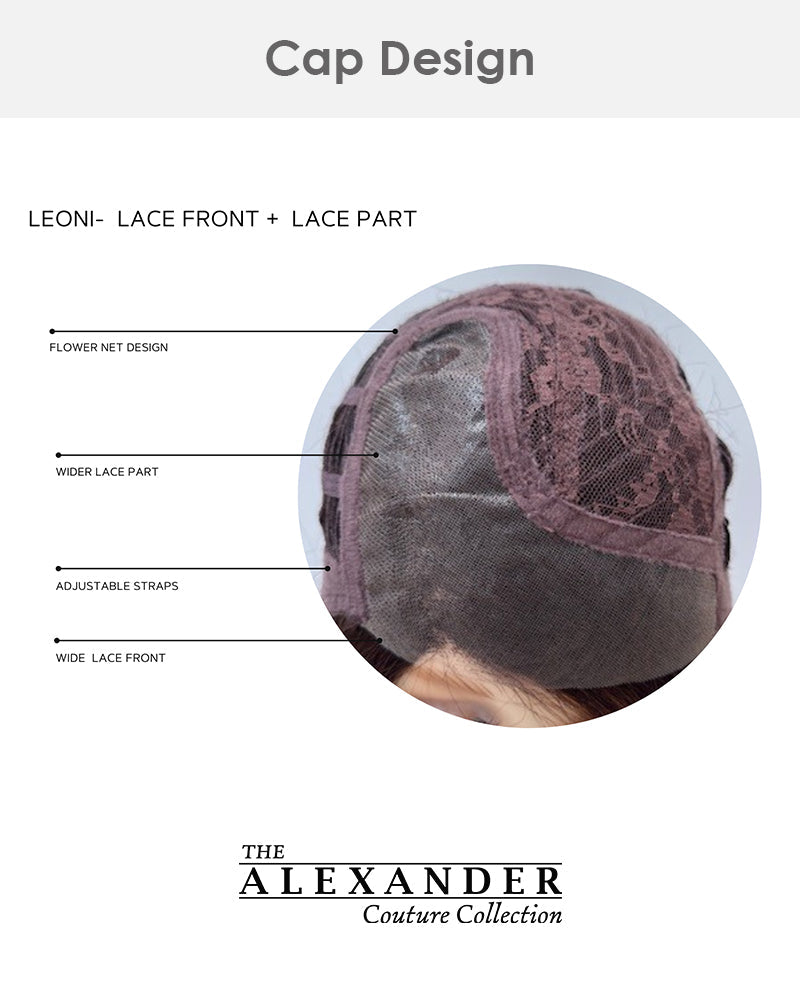 Leoni | Lace Front & Monofilament Part Synthetic Wig by Alexander