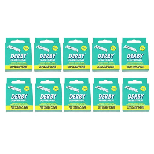 Derby Professional Single Edge Razor Blades Hanging - Multipack