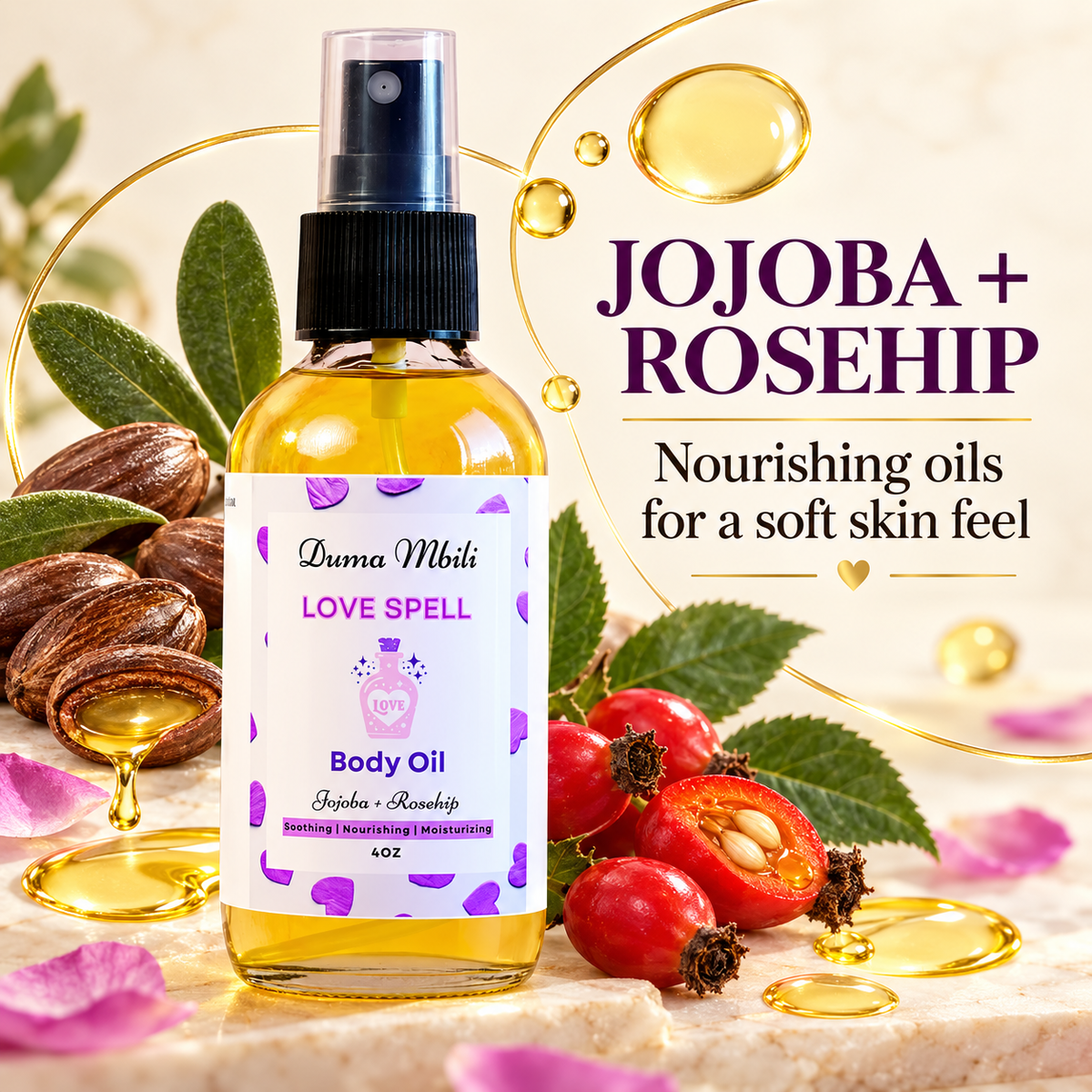Love Spell Body Oil