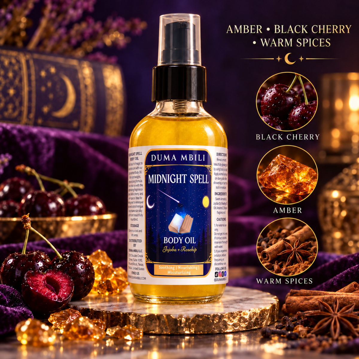 Midnight Spell Body Oil