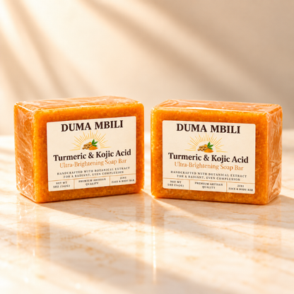 Duma Mbili Turmeric & Kojic Acid Ultra-Brightening Soap Bar