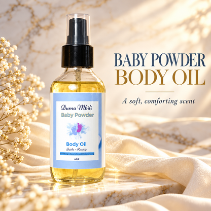 Baby Powder Body Oil