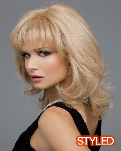 Danielle | Lace Front & Monofilament Human Hair Blend Wig by Envy