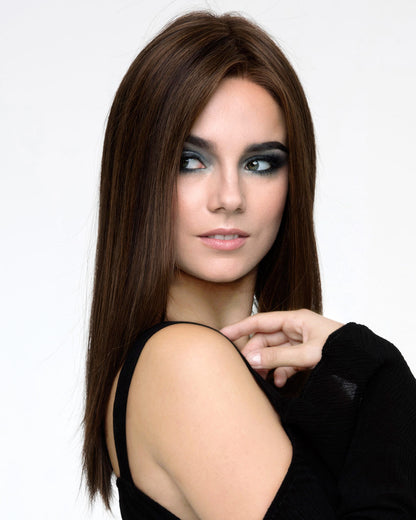 Veronica (Exclusive) | Lace Front & Monofilament Human Hair Blend Wig by Envy