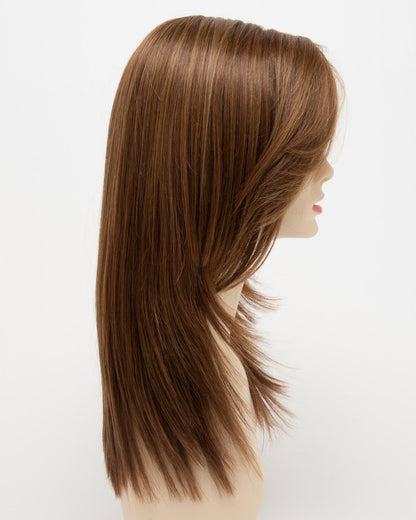 Ava (Exclusive) | Lace Front & Monofilament Part Human Hair Blend Wig by Envy