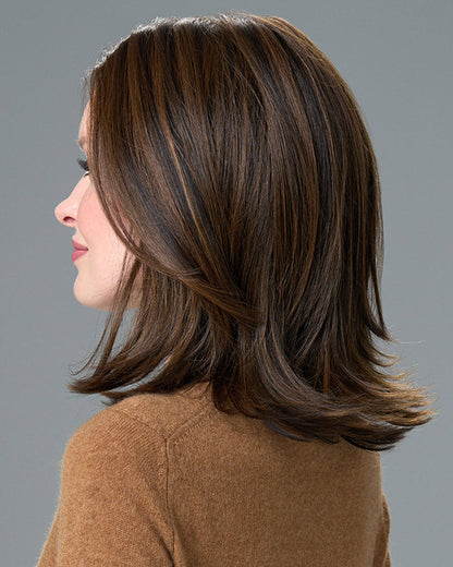 Lisa (Exclusive) | Lace Front & Monofilament Top Human Hair Blend Wig by Envy