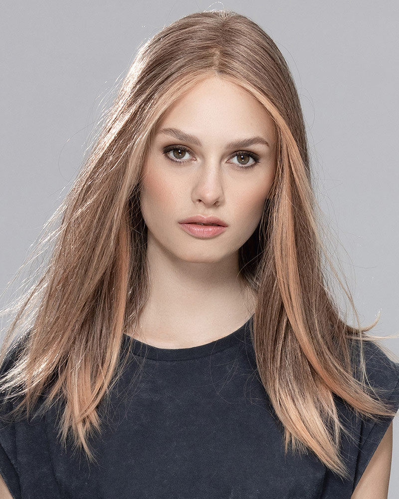 Sleek Mono Part-Petite/Average | Lace Front & Monofilament Part Synthetic Wig by Ellen Wille
