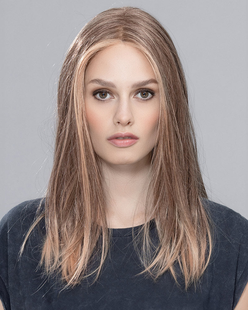 Sleek Mono Part-Petite/Average | Lace Front & Monofilament Part Synthetic Wig by Ellen Wille