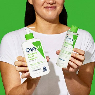 CeraVe Hydrating Toner Facial Toner for Normal to Dry Skin 6.8 fl oz - Small Amount Missing