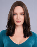 Top Trend Lace HD Straight 14 inch | Lace Front & Monofilament Synthetic Hair Topper by Jon Renau