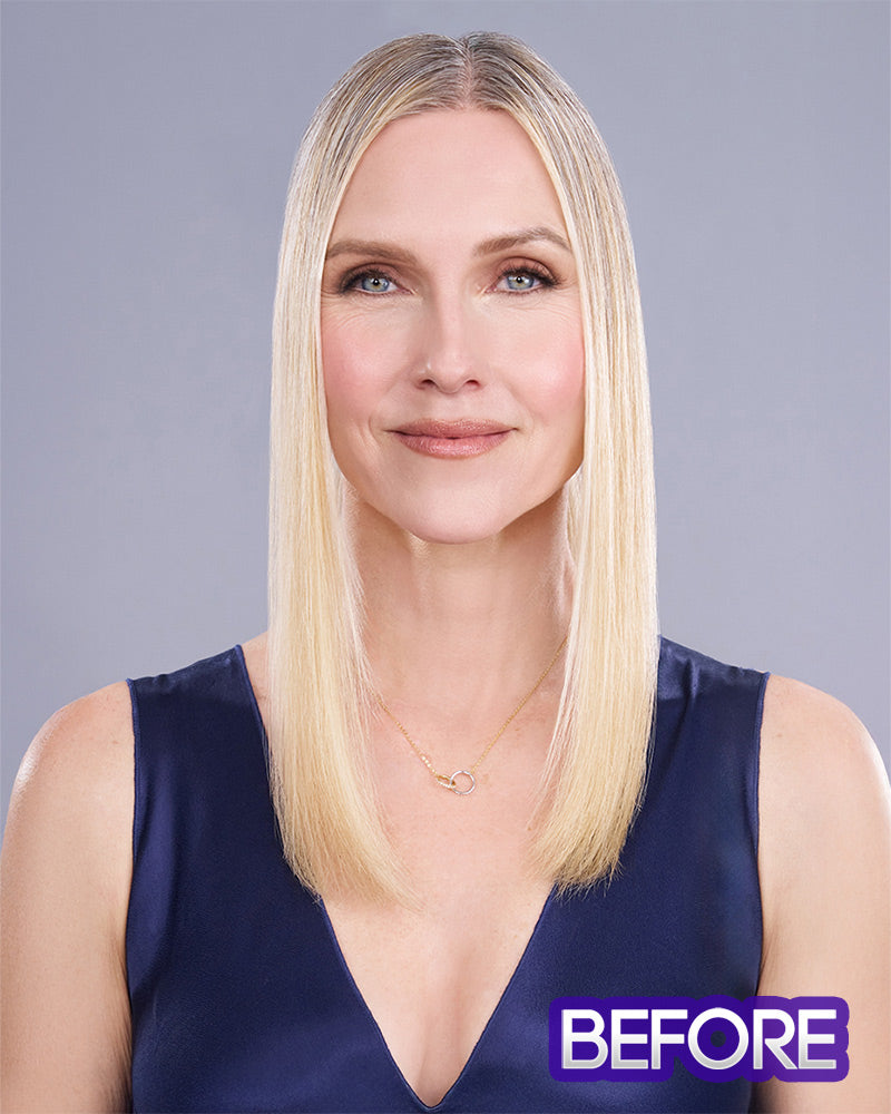 Top Trend Lace HD Wavy 18 inch (Exclusive) | Lace Front & Monofilament Synthetic Hair Topper by Jon Renau