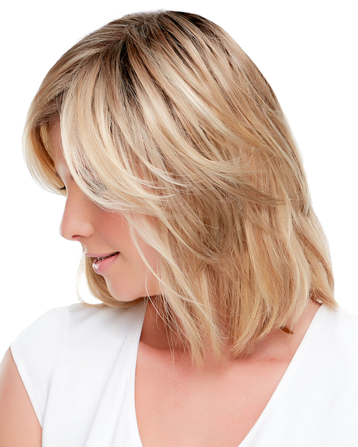 Essentially You | Monofilament Synthetic Hair Topper by Jon Renau