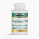 Nature's Lab Gold Magnesium + Ashwagandha with L-Theanine - 60 Capsules