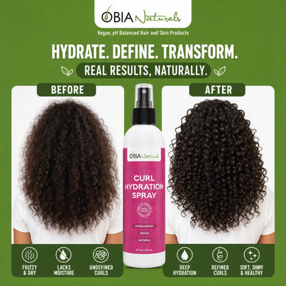 Curl Hydration Spray — Curl Refresher Spray for Curly Hair