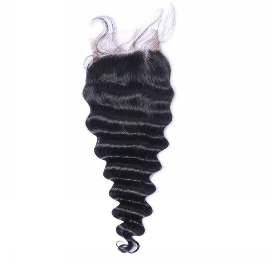Deep Wave human hair – 5x5 HD Lace Closure